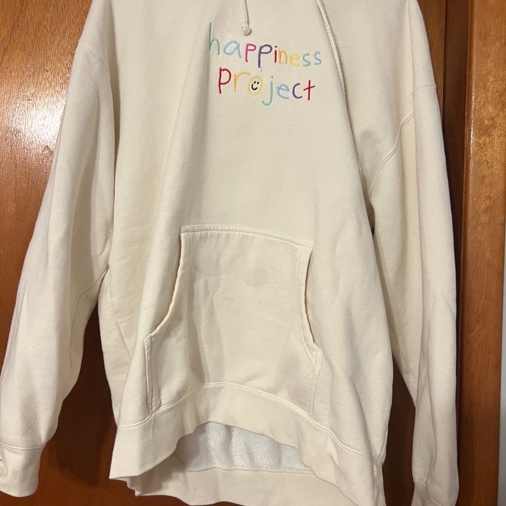Cream Hoodie